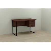 Компьютерный стол Ferrum-decor Дакота 75x120x60 черный ДСП Венге 16мм (FRD-105775)