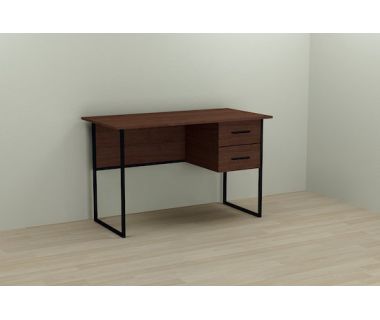 Компьютерный стол Ferrum-decor Дакота 75x120x60 черный ДСП Венге 16мм (FRD-105775) Компьютерный стол Ferrum-decor Дакота 75x120x60 черный ДСП Венге 16мм (FRD-105775)