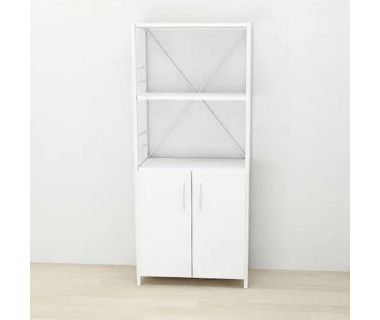 Етажерка 3/60 Ferrum-decor Серії Конект із тумбою 144x60x28 Білий ДСП (FRD-104449)