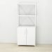 Этажерка 3/60 Ferrum-decor Серии Конект с тумбой 144x60x28 Белый ДСП (FRD-104449)
