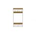 Вешалка напольная Ferrum-decor Трелис 15 180x90x38 белый ДСП Дуб Артизан 16мм (FRD-104369)