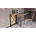 Стол-книга трансформер Орион 2 Ferrum-decor 750x1520x730 Черный металл ДСП Дуб Артизан 16 мм (FRD-104588)