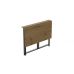 Стол раскладной Морис Ferrum-decor 750x1000x600 Черный металл ДСП Дуб Артизан 16 мм (FRD-104674)