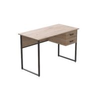 Комп'ютерний стіл Ferrum-decor Дакота 76x120x70 чорний ДСП Дуб Артізан 32мм (FRD-101952)