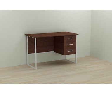 Компьютерный стол Ferrum-decor Гарри 75x120x60 белый ДСП Венге 16мм (FRD-105748) Компьютерный стол Ferrum-decor Гарри 75x120x60 белый ДСП Венге 16мм (FRD-105748)