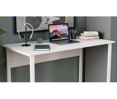 Комп'ютерний стіл Ferrum-decor Курт 75x120x60 білий ДСП Білий 16мм (FRD-102206)