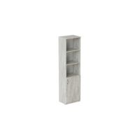 Пенал Анжело Ferrum-decor на 4 полиці з 1 дверима 1900x500x380 ДСП Бетон 16 мм (FRD-104953)