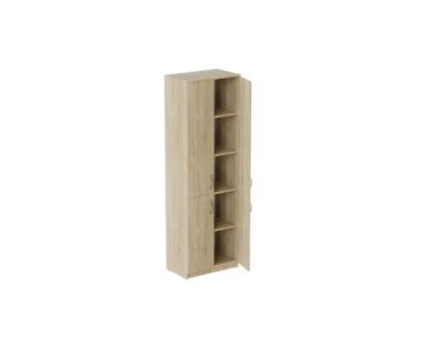 Шкаф Анжело Ferrum-decor на 5 полок с 4 дверями 1900x600x380 ДСП Дуб Сонома 16 мм (FRD-105004)