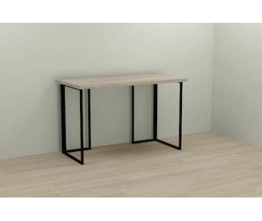 Комп'ютерний стіл Ferrum-decor Ханна 76x140x60 чорний ДСП Дуб Сонома 32мм (FRD-103497)