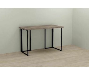 Комп'ютерний стіл Ferrum-decor Ханна 76x120x60 чорний ДСП Дуб Сонома Трюфель 32мм (FRD-103488)