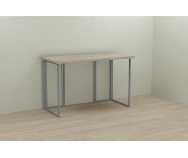 Комп'ютерний стіл Ferrum-decor Ханна 75x120x70 сірий ДСП Дуб Сонома 32мм (FRD-101437)