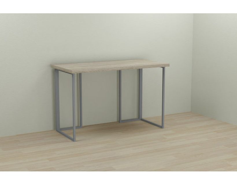 Комп'ютерний стіл Ferrum-decor Ханна 75x120x70 сірий ДСП Дуб Сонома 32мм (FRD-101437)