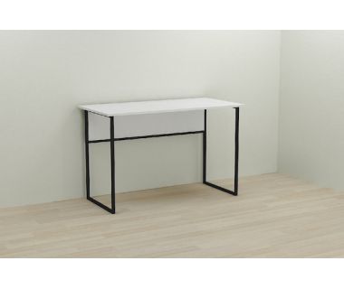 Комп'ютерний стіл Ferrum-decor Коді 75x140x60 чорний ДСП Білий 16мм (FRD-103751)