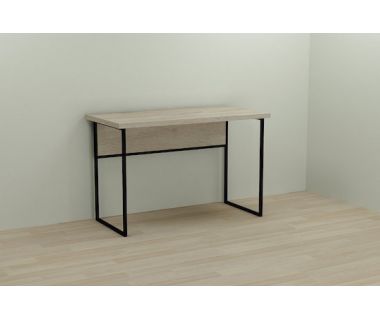 Комп'ютерний стіл Ferrum-decor Коді 75x120x60 чорний ДСП Дуб Сонома 32мм (FRD-103747)