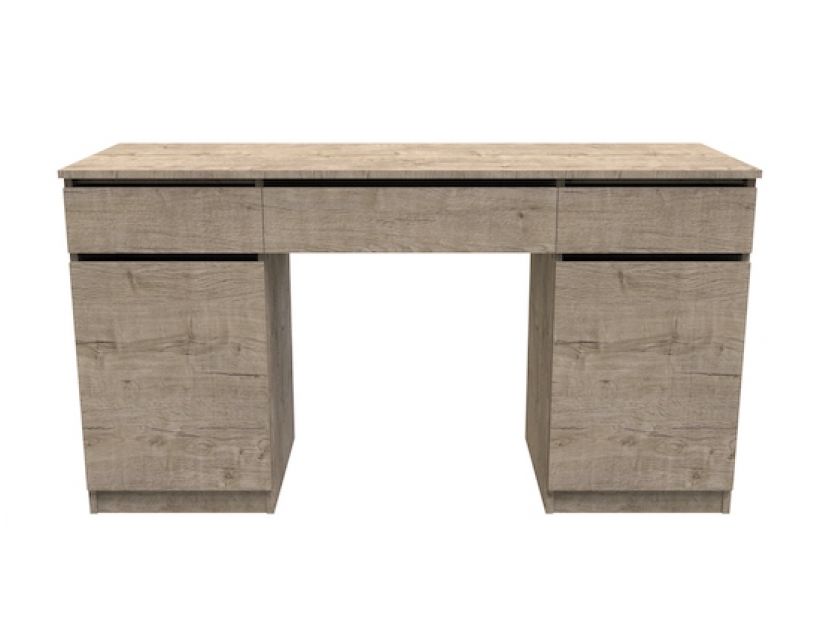 Стіл комп'ютерний Віто 2 Ferrum-decor 750x1400x500 ДСП Дуб Артізан 16 мм (FRD-104831)