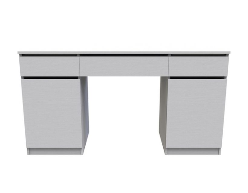 Комп'ютерний стіл Віто 2 Ferrum-decor 750x1400x500 ДСП Білий 16 мм (FRD-104830)