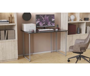 Комп'ютерний стіл Ханна 75x120x70 сірий ДСП Сосна Кембра 16мм FRD-101435