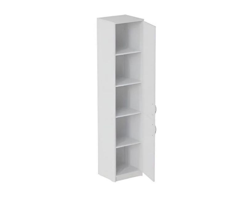 Пенал Анжело Ferrum-decor на 5 полиць із 2 дверима 1900x400x380 ДСП Білий 16 мм (FRD-104917)