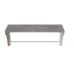 Полка настенная Ferrum-decor Комфи 260x600x240 металл Белый ДСП Бетон 16 мм (FRD-102750)