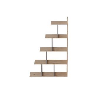 Етажерка Ferrum-decor Стелла 1600x1020x300 Сірий метал ДСП Дуб Сан-Марино (FRD-105492)