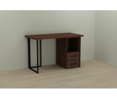 Компьютерный стол Ferrum-decor Отто 76x120x70 черный ДСП Венге 32мм (FRD-106020) Компьютерный стол Ferrum-decor Отто 76x120x70 черный ДСП Венге 32мм (FRD-106020)