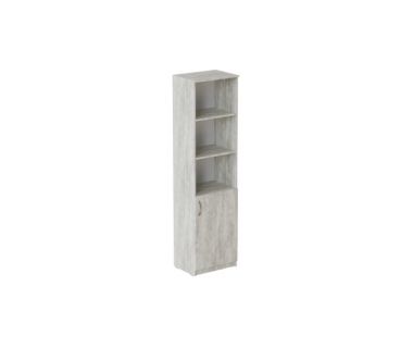 Пенал Анжело Ferrum-decor на 4 полки с 1 дверью 1900x500x380 ДСП Бетон 16 мм (FRD-104953)