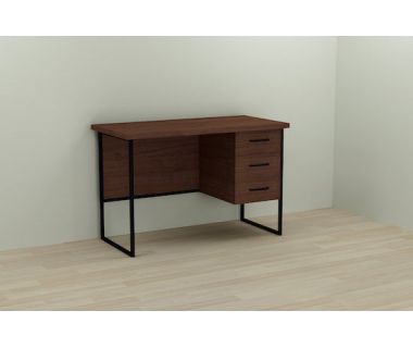 Компьютерный стол Ferrum-decor Гарри 76x120x60 черный ДСП Венге 32мм (FRD-105767) Компьютерный стол Ferrum-decor Гарри 76x120x60 черный ДСП Венге 32мм (FRD-105767)