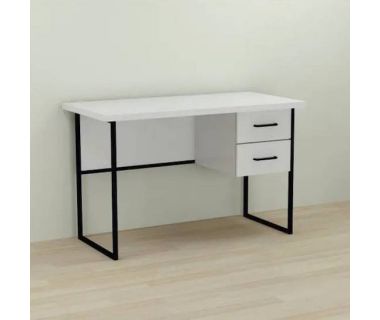 Комп'ютерний стіл Ferrum-decor Дакота 75x120x60 чорний ДСП Білий 32мм (FRD-101921) Комп'ютерний стіл Ferrum-decor Дакота 75x120x60 чорний ДСП Білий 32мм (FRD-101921)