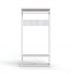 Вешалка напольная Ferrum-decor Трелис 15 180x90x38 белый ДСП Белый 16мм (FRD-104367)