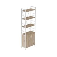 Етажерка 4/60 Ferrum-decor Серії Конект із тумбою 179x60x28 Білий ДСП Артизан (FRD-104492)