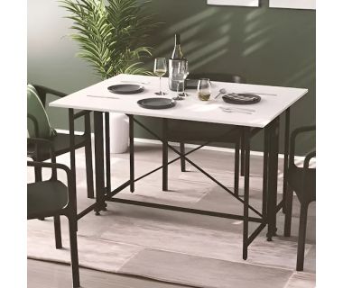 Стол-книга трансформер Орион 3 Ferrum-decor 750x1150x880 Черный металл ДСП Белый 16 мм (FRD-105081) Стол-книга трансформер Орион 3 Ferrum-decor 750x1150x880 Черный металл ДСП Белый 16 мм (FRD-105081)