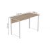 Компьютерный стол Ferrum-decor Курт 75x140x60 белый ДСП Дуб Артизан 32мм (FRD-102224)