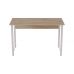 Компьютерный стол Ferrum-decor Курт 75x140x60 белый ДСП Дуб Артизан 32мм (FRD-102224)