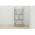 Етажерка 4/60 Ferrum-decor Серії Коннект 120x60x28 сірий ДСП Дуб Сонома 16мм (FRD-104251)