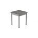 Стол кухонный Ferrum-decor Агата 75x90x90 Серый ДСП Бетон 16мм (FRD-105562)