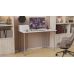 Компьютерный стол Ferrum-decor Ханна 75x100x60 серый ДСП Белый 16мм (FRD-101391)
