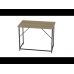 Стол раскладной Морис Ferrum-decor 750x1000x600 Черный металл ДСП Дуб Сонома 16 мм (FRD-104672)
