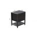Тумба универсальная Вивьен 2/1 50x41x40 черный ДСП Сосна Кембра 16мм FRD-104175