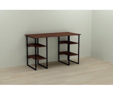 Компьютерный стол Ferrum-decor Карен 75x140x70 черный ДСП Венге 32мм (FRD-105852)
