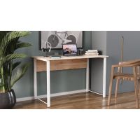 Компьютерный стол Ferrum-decor Курт 75x140x60 белый ДСП Дуб Артизан 32мм (FRD-102224)
