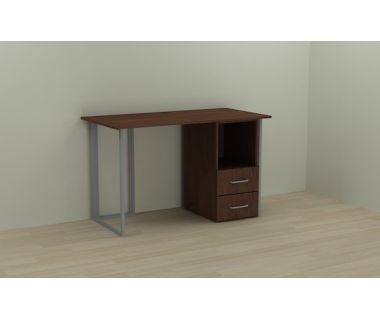 Компьютерный стол Ferrum-decor Отто 75x140x70 серый ДСП Венге 16мм (FRD-106016)