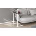 Столик Терри Ferrum-decor 650x440x330 Белый металл ДСП Венге Магия 16 мм (FRD-105314)