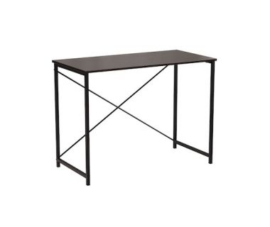 Стіл письмовий Line Лайт Ferrum-decor 750x1000x500 Чорний метал ДСП Венге Магія 16 мм (FRD-106155)