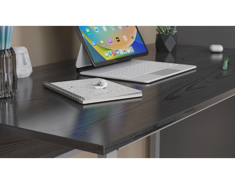 Комп'ютерний стіл Коди 75x120x70 сірий ДСП Сосна Кембра 16мм FRD-101695