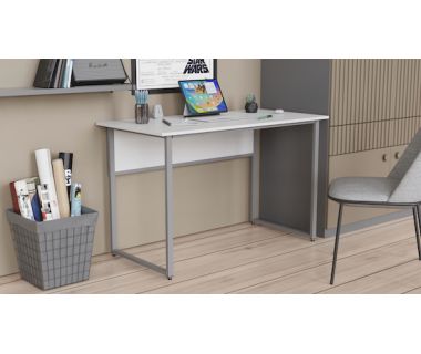 Комп'ютерний стіл Ferrum-decor Коді 75x120x70 сірий ДСП Білий 16мм (FRD-101691)