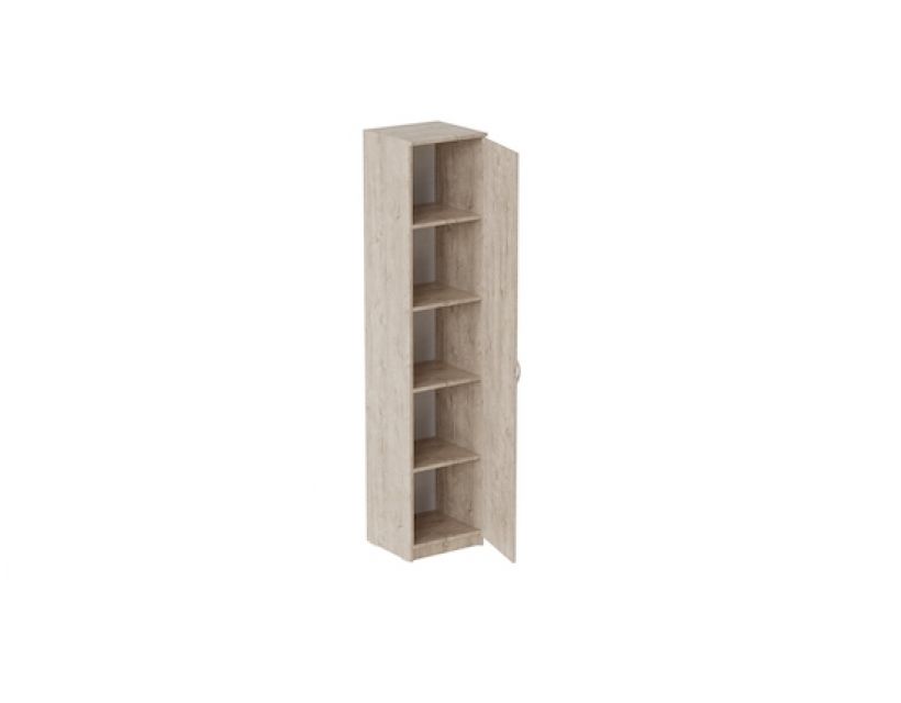 Пенал Анжело Ferrum-decor на 5 полок с дверью 1900x400x380 ДСП Дуб Артизан 16 мм (FRD-104906)