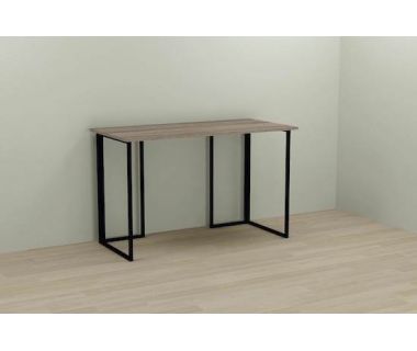 Комп'ютерний стіл Ferrum-decor Ханна 75x140x60 чорний ДСП Дуб Сонома Труфель 16мм (FRD-103493)