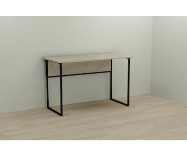 Комп'ютерний стіл Ferrum-decor Коді 75x140x60 чорний ДСП Дуб Сонома 16мм (FRD-103752)