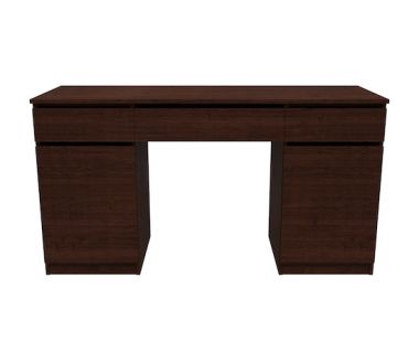 Комп'ютерний стіл Віто 2 Ferrum-decor 750x1400x500 ДСП Венге Магія 16 мм (FRD-104832)