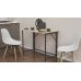 Розкладний стіл Моріс Ferrum-decor 750x1000x600 Чорний метал ДСП Дуб Сонома 16 мм (FRD-104672)